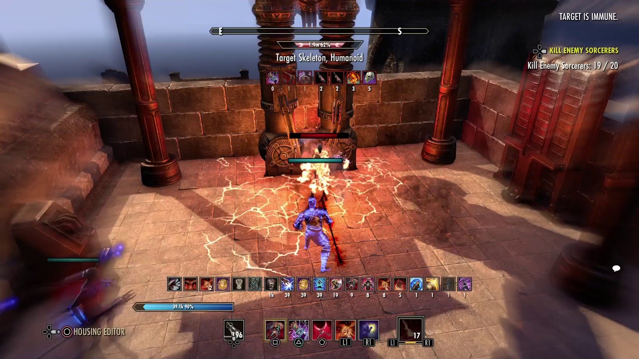 ESO Magblade DPS test 42k+ Dragon Bones