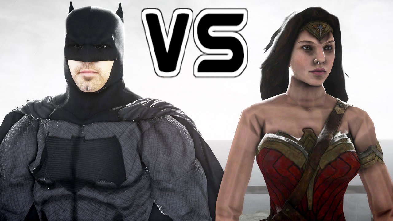 BATMAN VS WONDER WOMAN - EPIC SUPERHEROES BATTLE