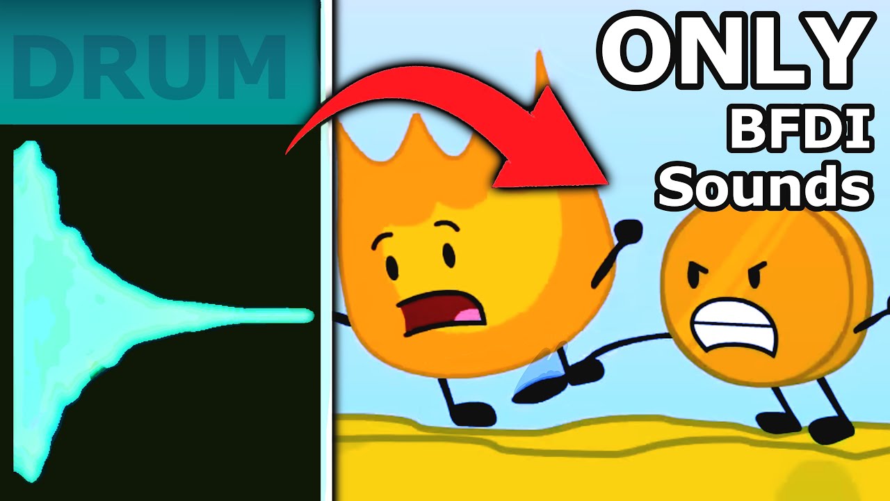 Я создал песню, используя ТОЛЬКО звуковые эффекты BFDI