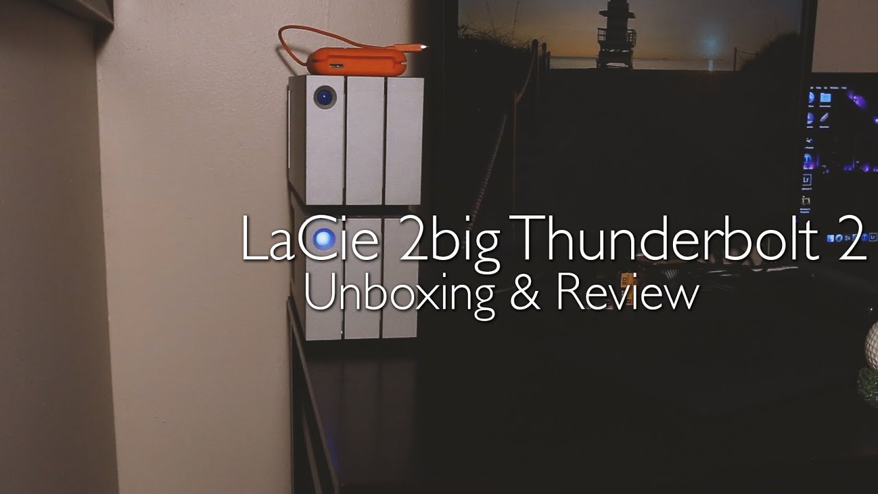 LaCie 2big Thunderbolt 2 Unboxing and Review