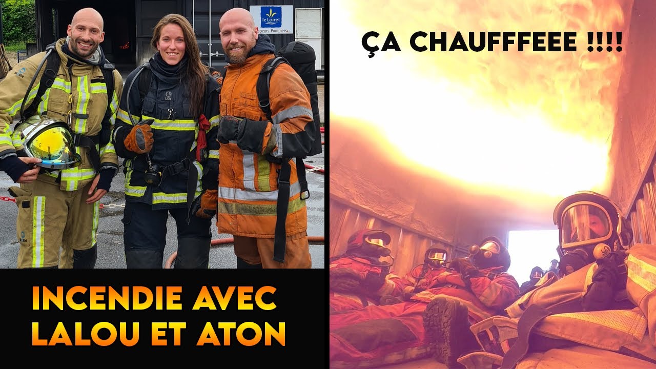 Incendie avec Lalou et Aton et ça CHAUFFFEEEE !!!!!