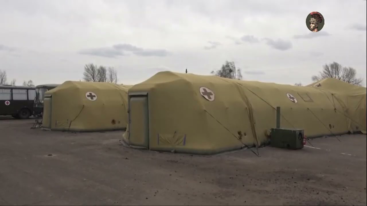 Russian Military field hospital near Kiev