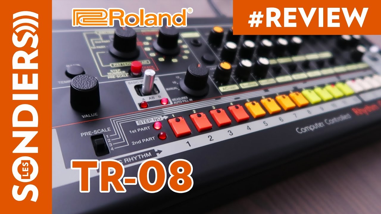 ROLAND BOUTIQUE TR-08 - La TR-808 ultraportable