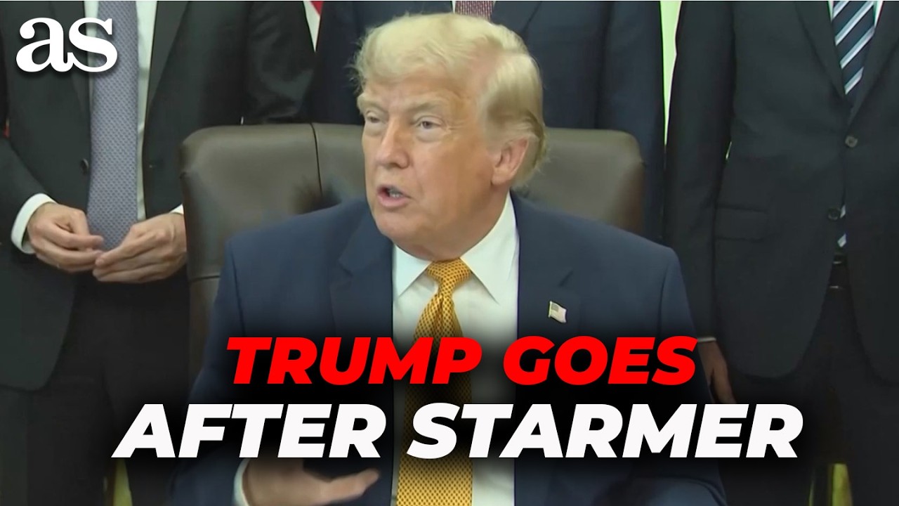 Trump HUMILIATES Starmer after RESIGNATION with SHARP CHURCHILL DIG