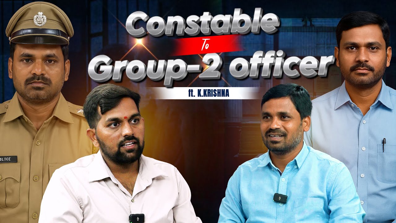 Constable నుండి Group 2 Officer వరకు – TGPSC Success Story | Telugu Motivation for Aspirants