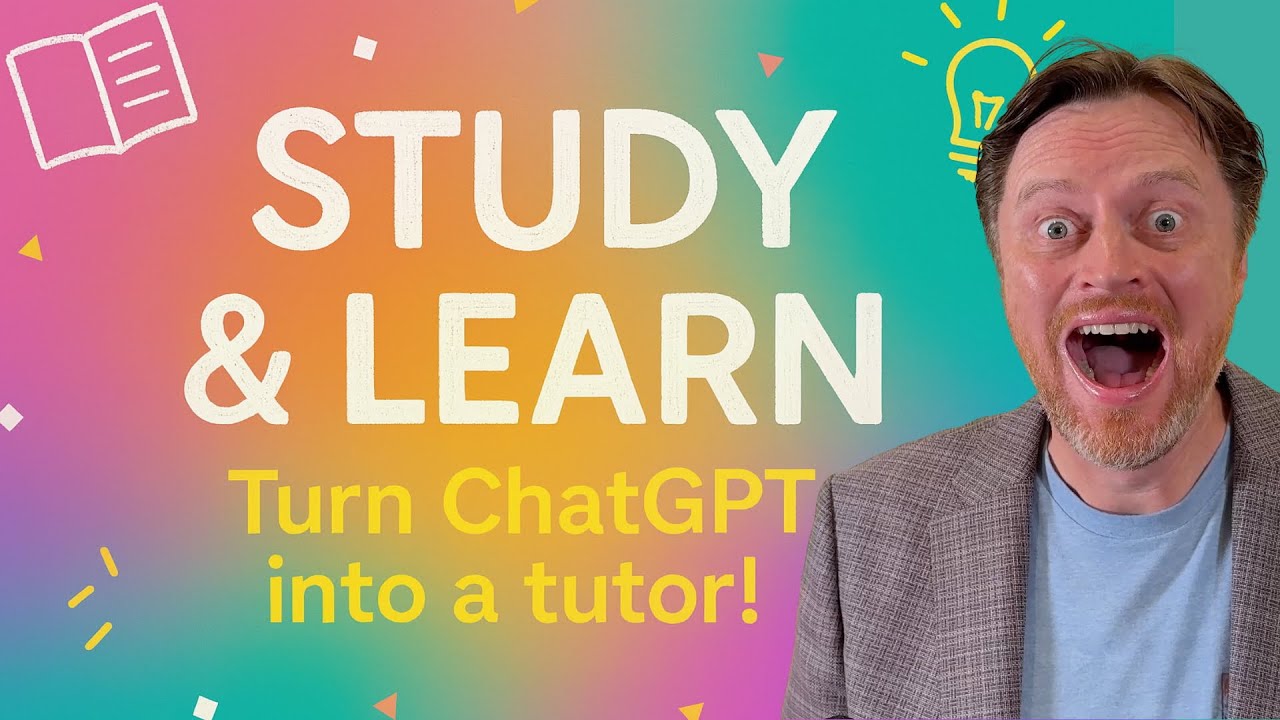 ChatGPT Study Mode Changes Studying in K12 – Turn ChatGPT into Your Personal Tutor!