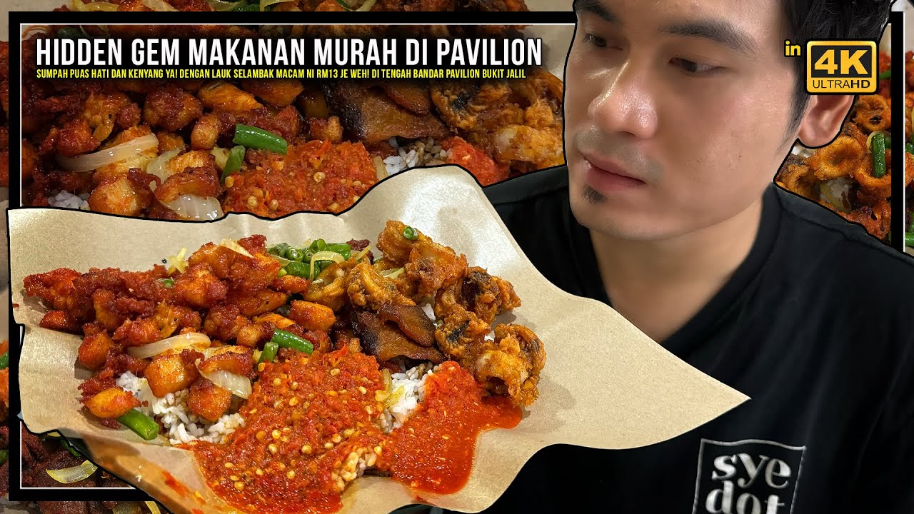 RM7 dapat selambak LAUK macam ni di PAVILION BUKIT BINTANG pula tu! untung ke peniaga ni?