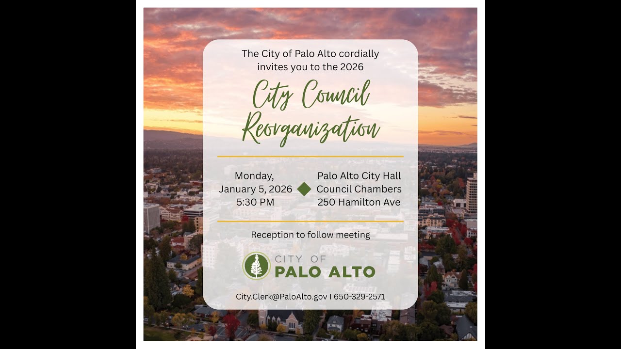 City Council Reorganization - January 5, 2026