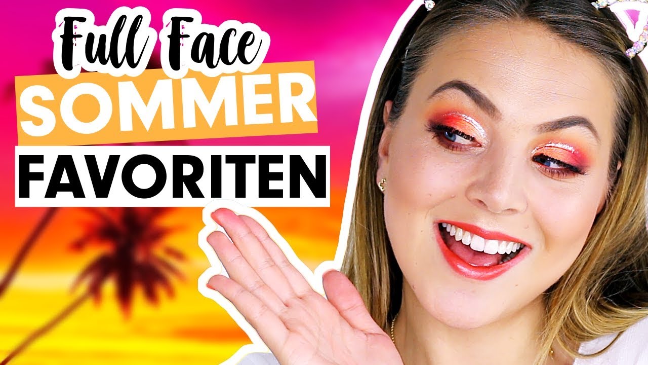 SOMMER FAVORITEN Make Up ☀️😻 Full Face Tutorial deutsch Schicki Micki