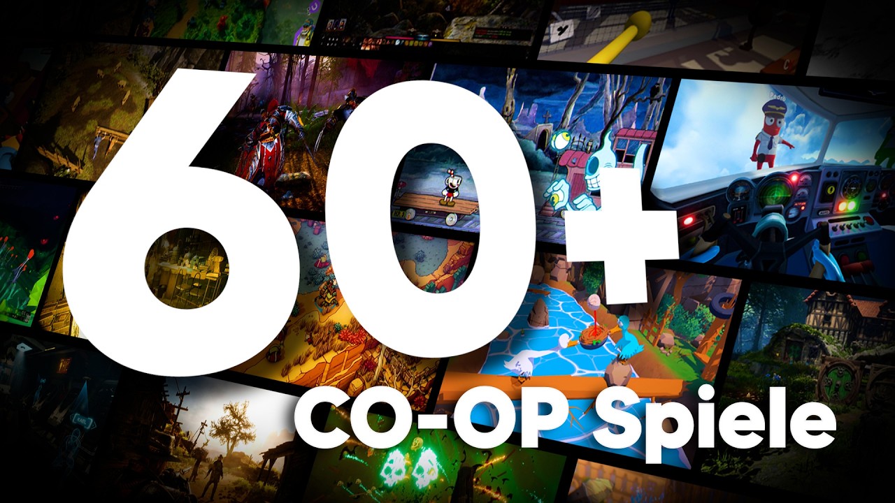 60+ CO-OP GAMES in nur 8:39 Minuten!