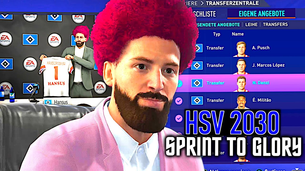 EURERETTUNG WIRD TRAINER UND HOLT DIE CL ??! 🏆⚡️ HSV 2030 Sprint To Glory (Stream Highlights)