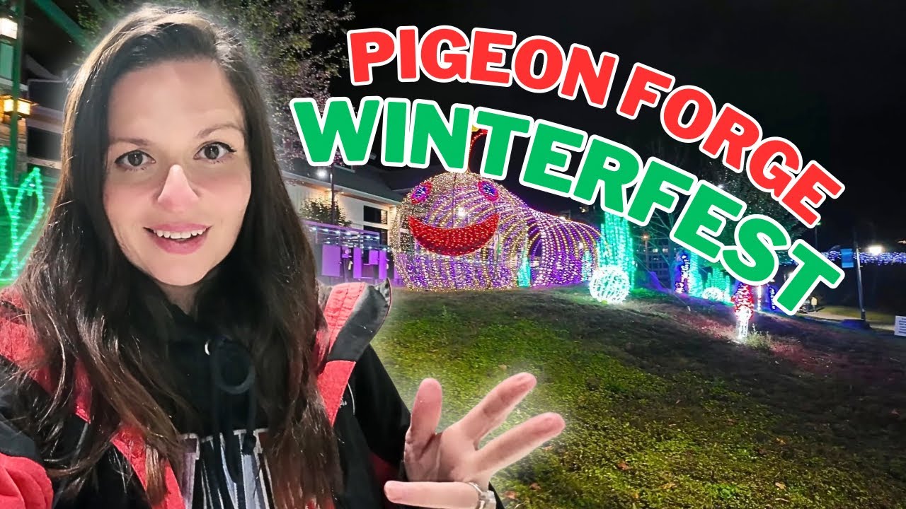 2024 Pigeon Forge Christmas Winterfest Wonders of Light! Free Light Show With A Magical Surprise!