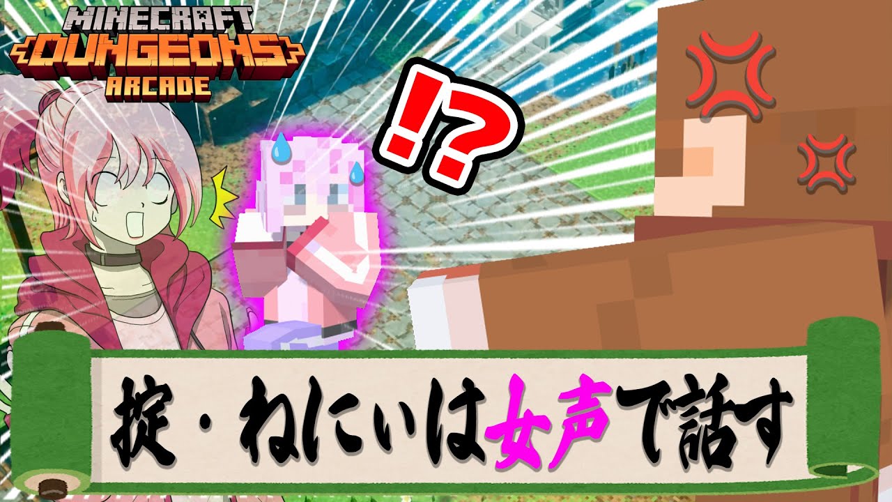 仲良くゲームをするために“掟”を定めた結果、衝撃の結末を迎えました。【Minecraft Dungeons】