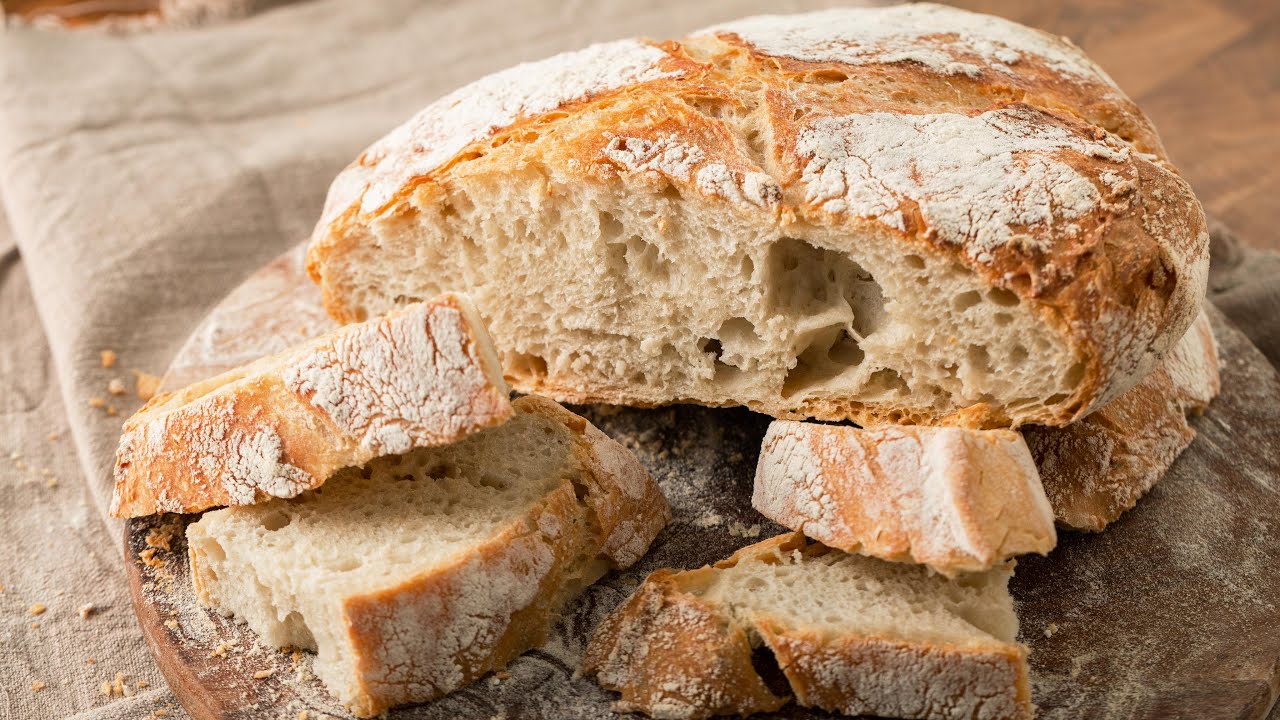 PANE SENZA IMPASTO | No-knead Bread!