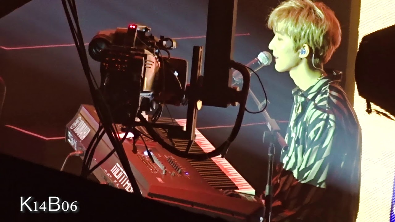 171014 Hui 후이 - Solo Stage (Never/Energetic/Like This/Wake me up) - HyunA & Triple H Showcase in HK