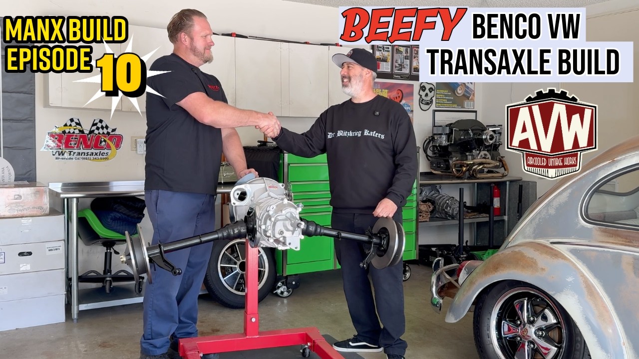 Aircooled VW Transaxle Build with Benco | Meyers Manx Build Episode 10