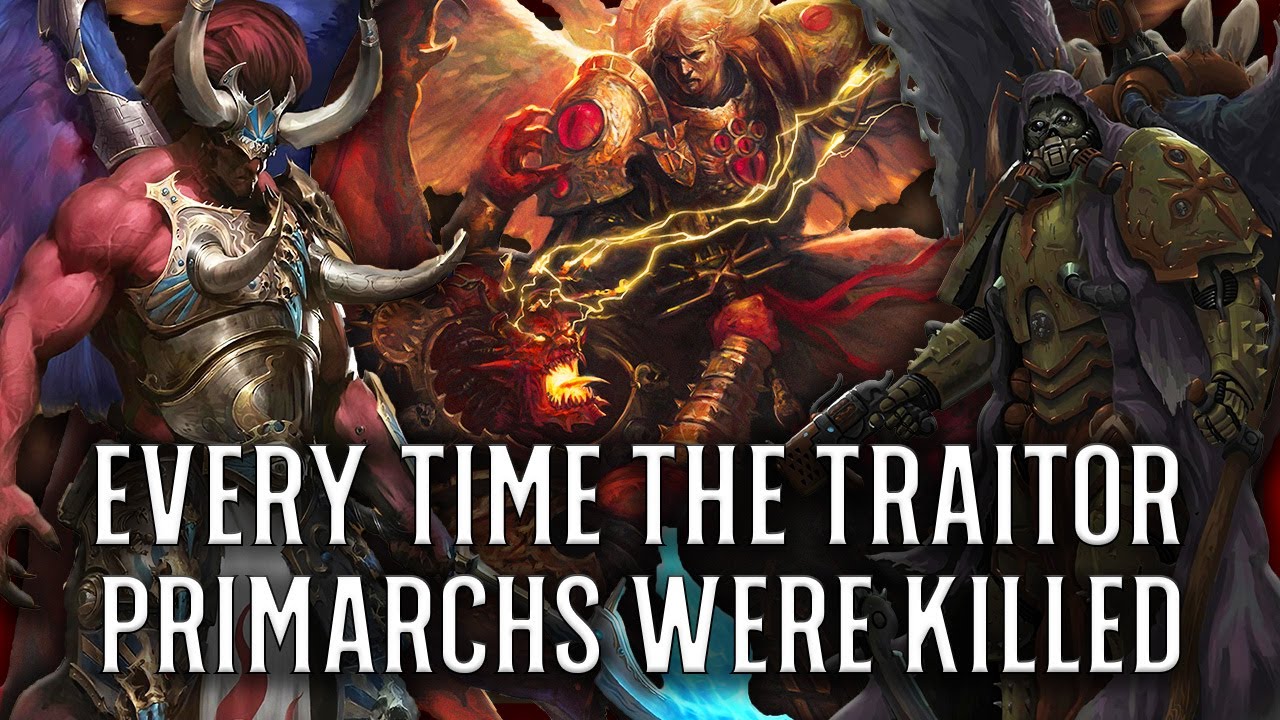 Every Time A Daemon Primarch Was Banished EXPLAINED | Warhammer 40k Lore