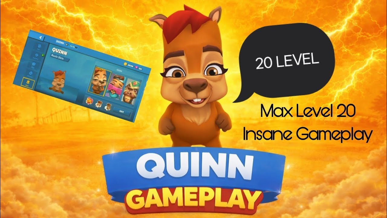 Quinn Max 20 Level Insane Gameplay 