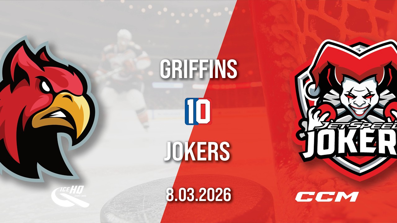 La Trobe Griffins vs  Jetspeed Jokers - Div 10 - 8th March - iceHQ Rec League ice hockey