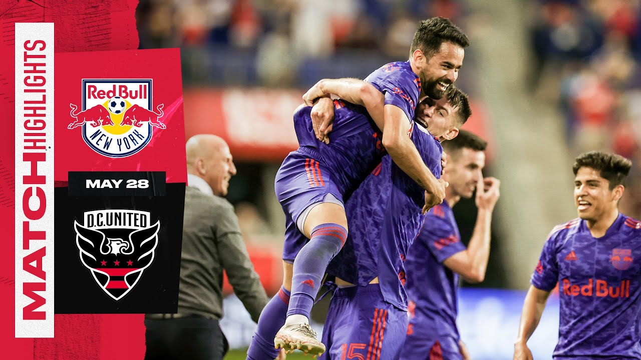 HIGHLIGHTS | Red Bulls Score Golazos vs. D.C. United | New York Red Bulls vs. D.C. United