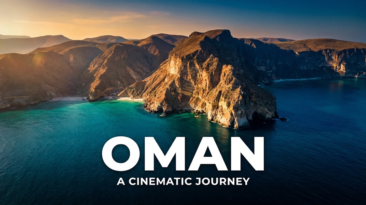 Oman 4K – Hidden Paradise of Arabia  Relaxing Piano Music & Cinematic Drone Footage