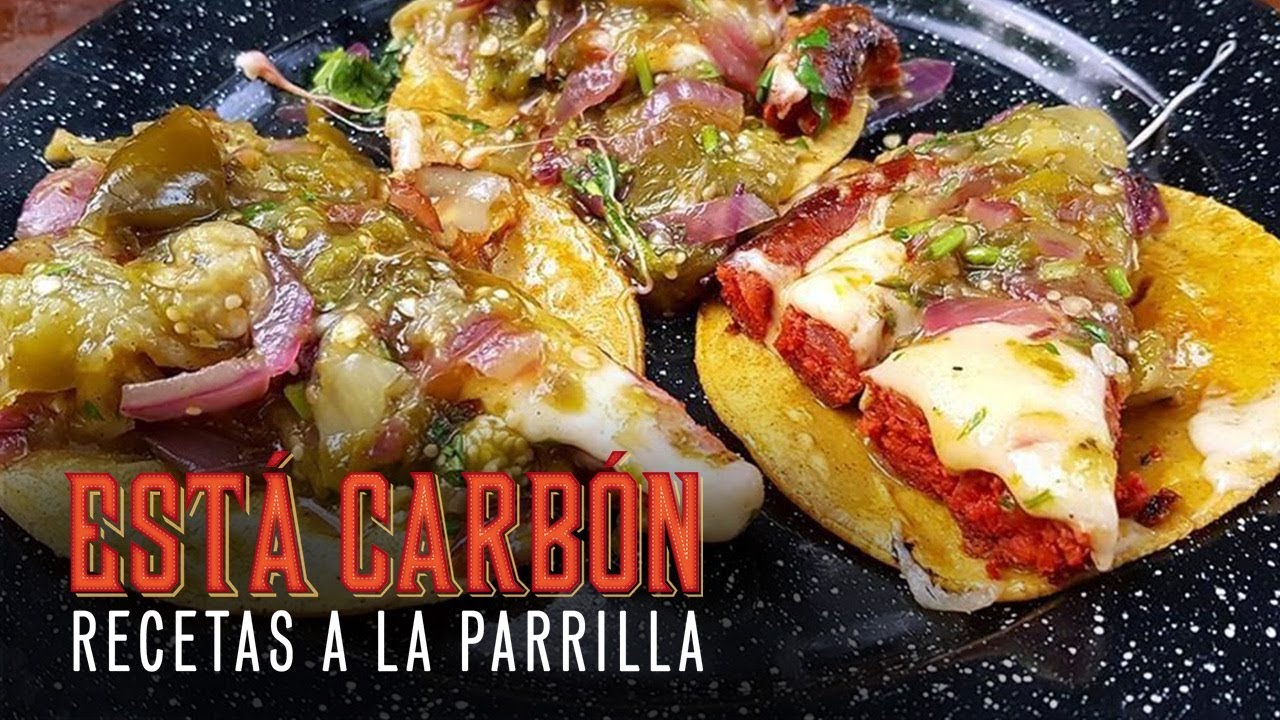 Chistorra con queso fundido | Está Carbón