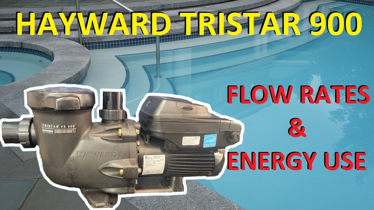 Hayward TriStar VS 900 1.85hp - Flow Rates & Power Consumption