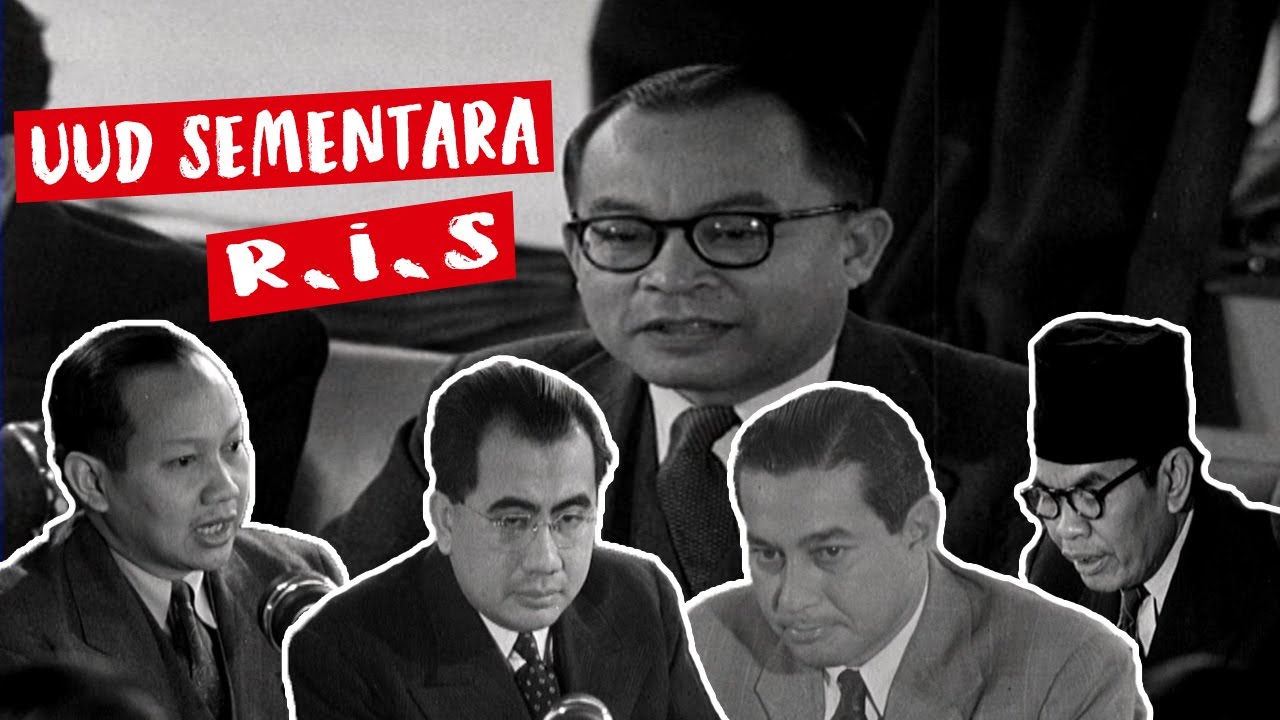 Dokumentasi Langka Pengesahan Undang-Undang Dasar Sementara Republik Indonesia Serikat HD