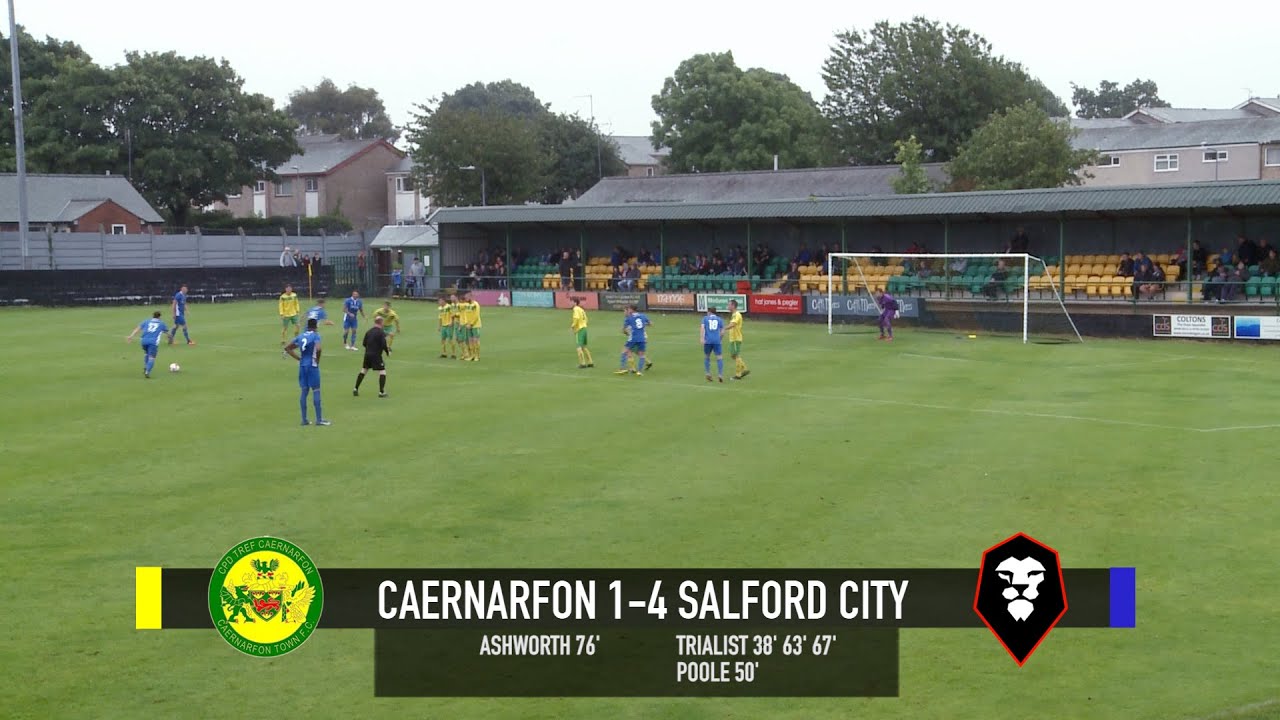 Caernarfon Town 1-4 Salford City - 16/17 Pre-season match