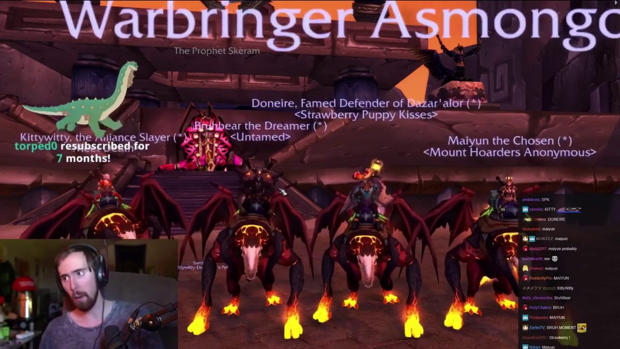 ASMONGOLD LOSES MOUNT OFF TO A GIRL AND RAGES!