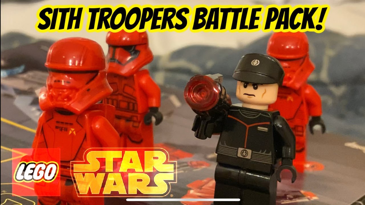 Lego Star Wars Sith Troopers Battle Pack!