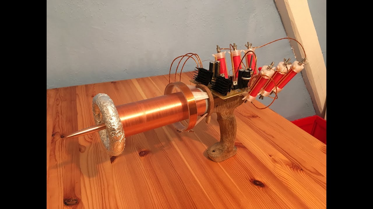 Home Made Mini Tesla Gun 2