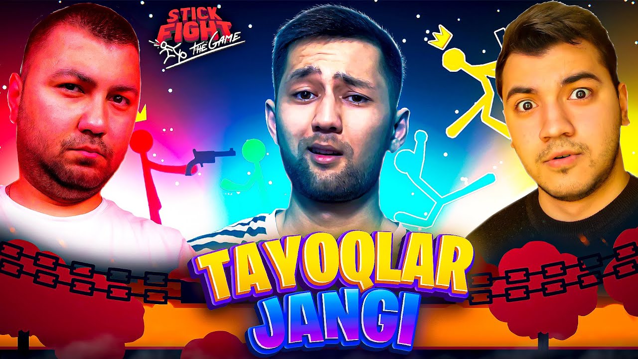 STICK FIGHT: THE GAME - TAYOQLAR JANGI | UzLider #1