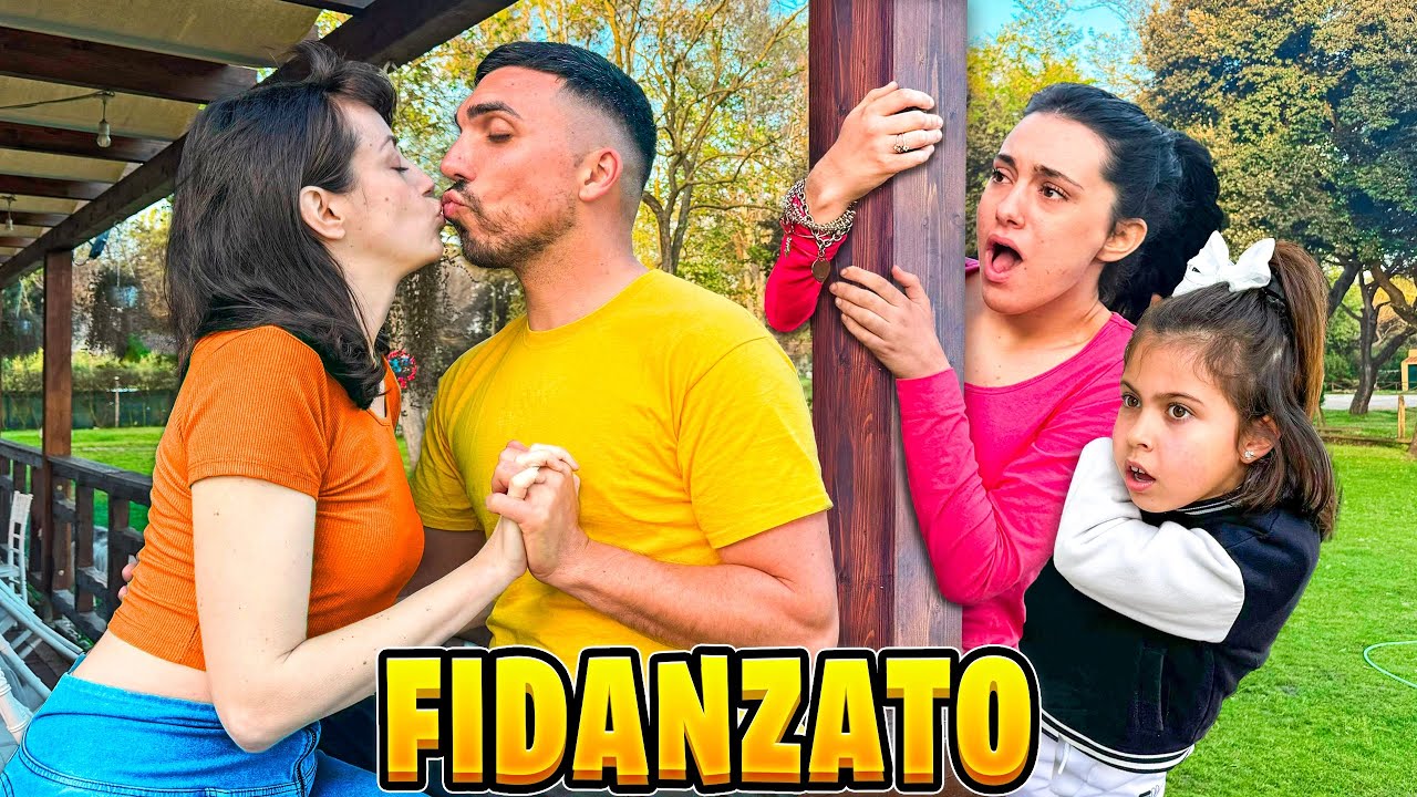 PAP&Agrave; STEFANO BACIA LA SUA NUOVA FIDANZATA! ILARY E ZIA NICOLE LO SCOPRONO