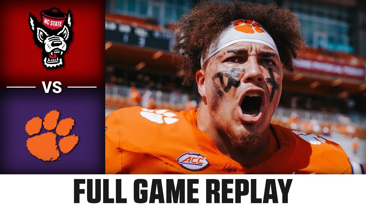 NC State vs. Clemson Full Game Replay | 2024 ACC Football