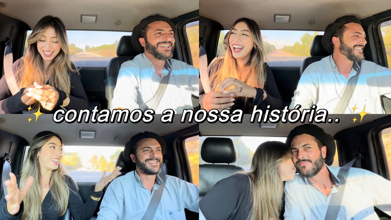 COMO A GENTE SE CONHECEU - nossa hist&oacute;ria 💓👩🏻&zwj;❤️&zwj;👨🏻💐🍃💫 Cac&aacute; Anjos