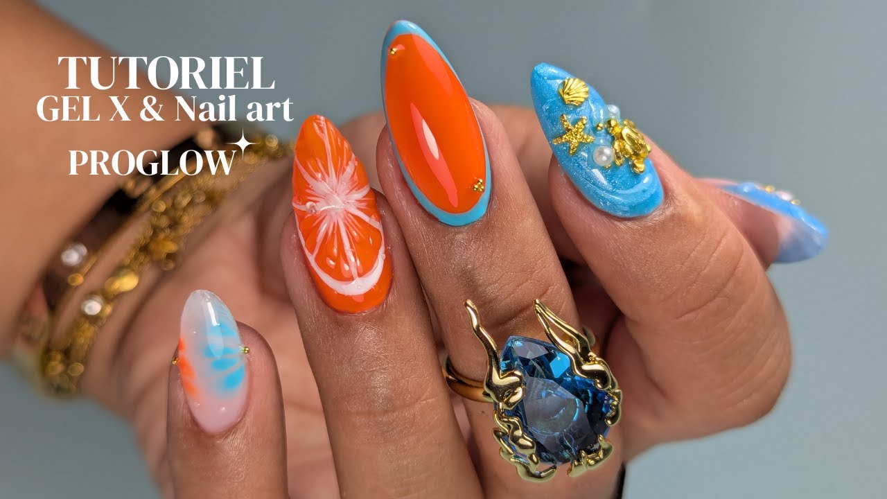 𝐓𝐔𝐓𝐎 𝐆𝐄𝐋 𝐗 +bonus Nail Art With 𝐎𝐍𝐆𝐋𝐄24 #gelx #nails