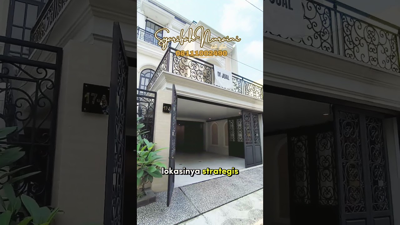 Rumah Mewah Harga Menarik Di Jakarta😱😱#jakarta #shortvideo #houseforsale #property #realestate