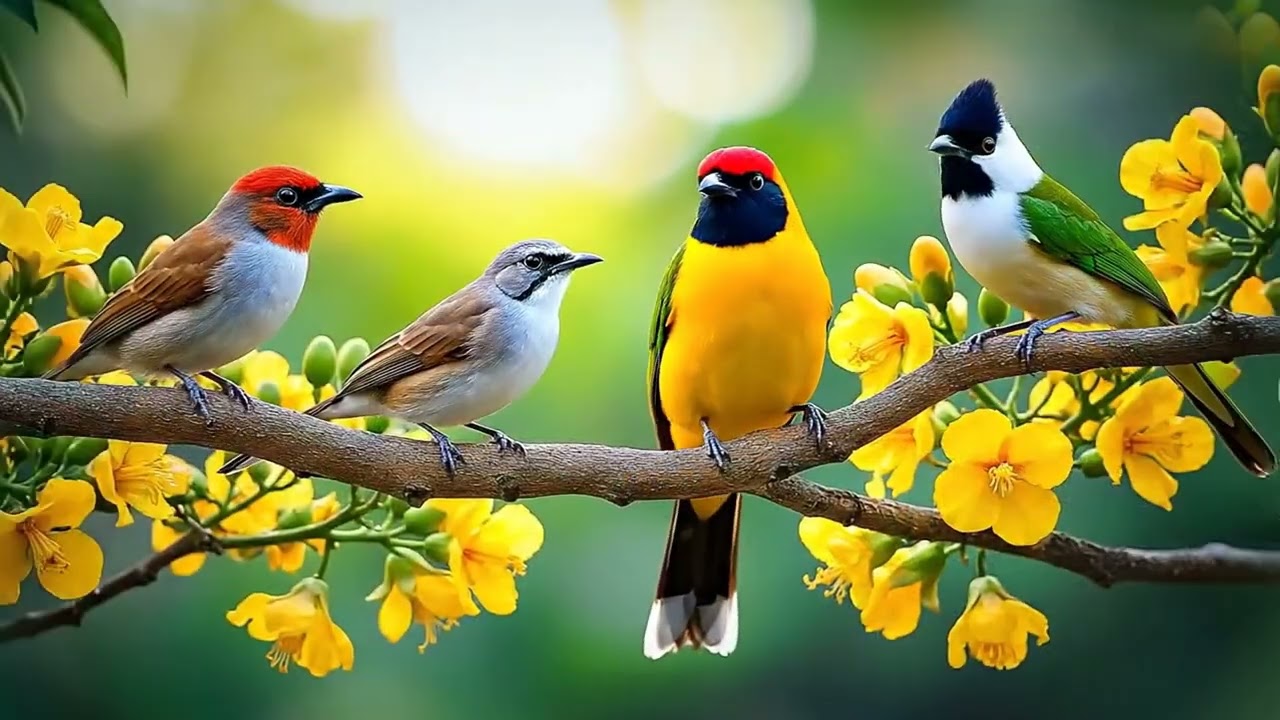 Healing Birdsong 🕊️🕊️🕊️ & Piano Restorative September Stress Relief