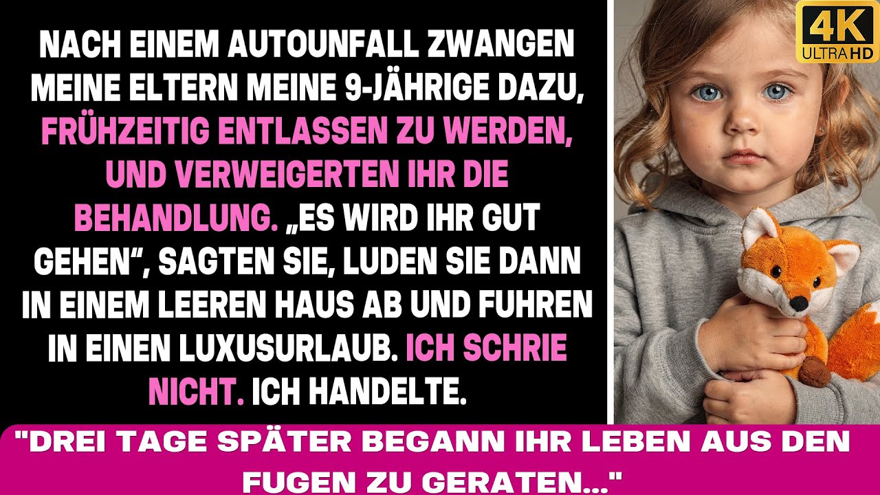 Eltern zwangen meine 9-Jährige zur Entlassung aus dem Krankenhaus – dann ließen sie sie im Stich.