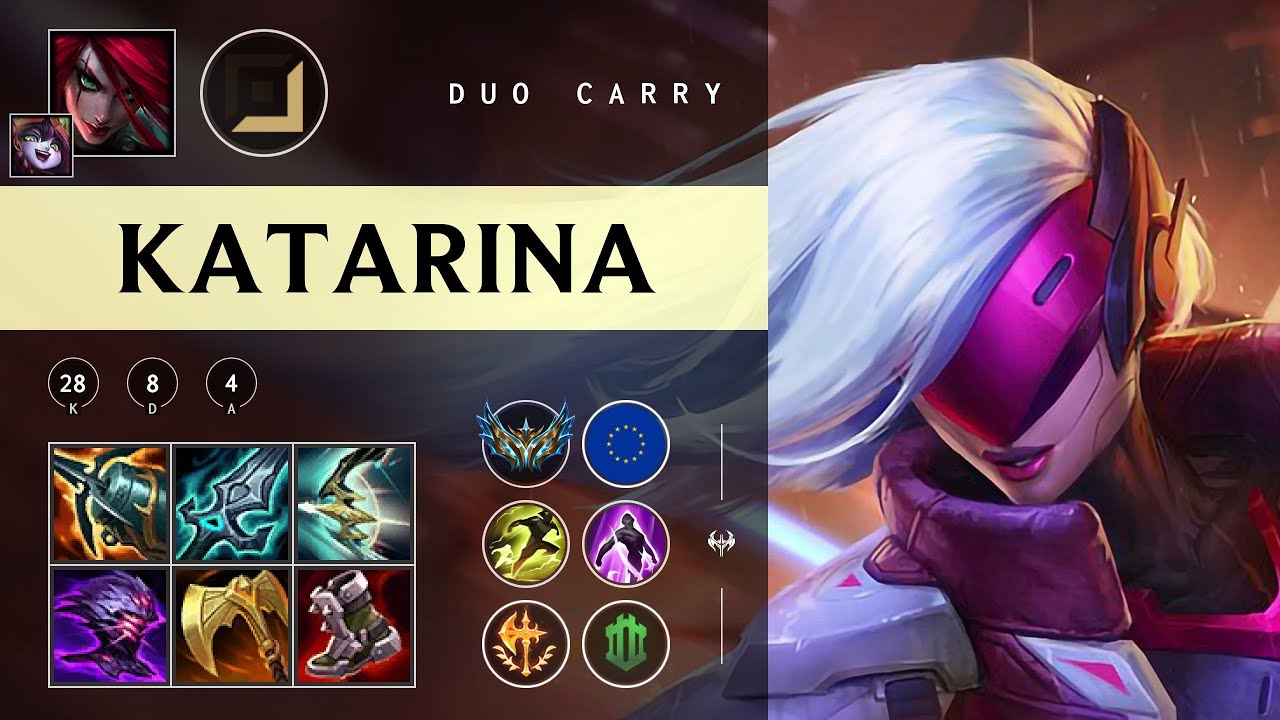 Katarina Carry vs Lux - EUW Challenger Patch 25.24