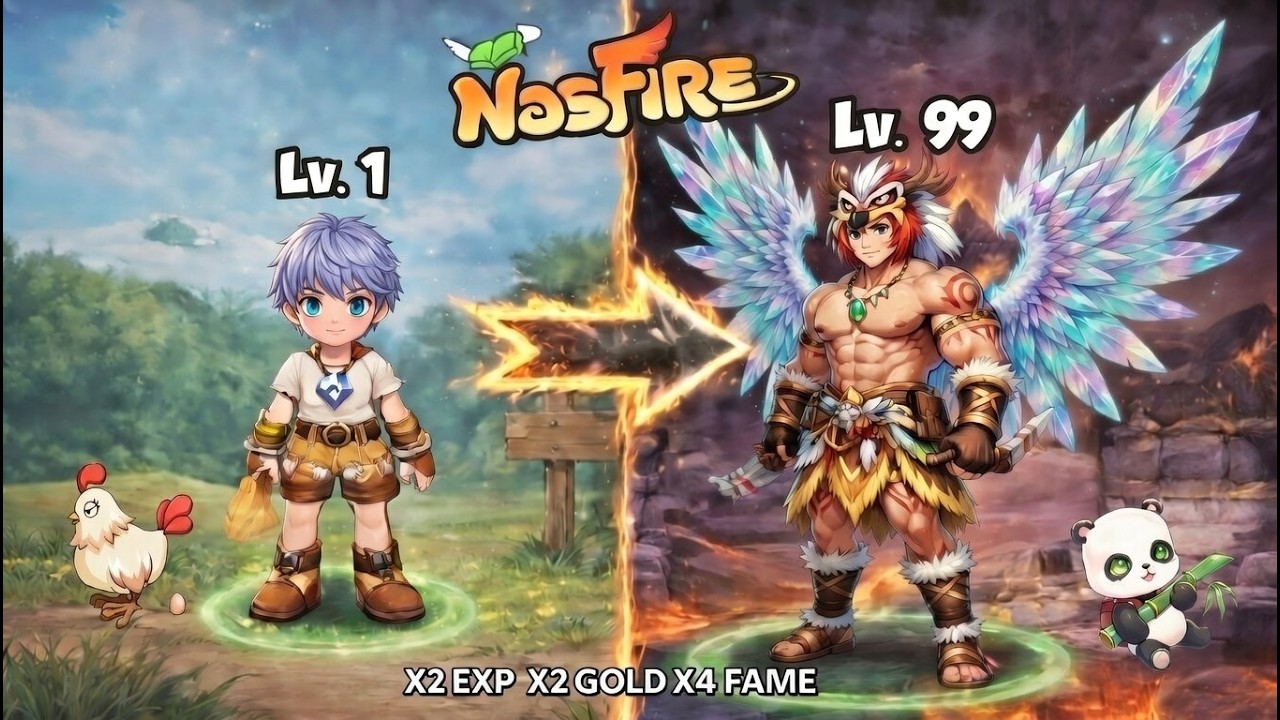 60 DAYS IN NosFire - Nostale 2026