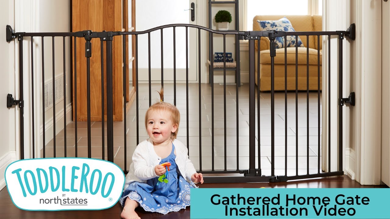Gathered Home Gate Installation Video Toddleroo by North States
