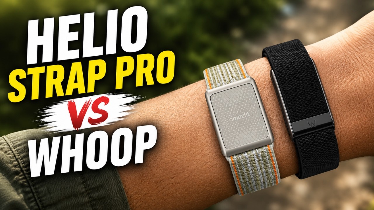 Amazfit Helio Strap Pro против WHOOP 5.0