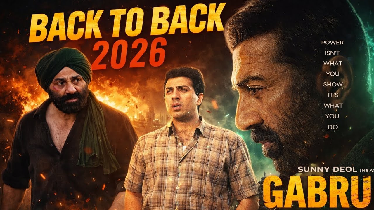 sunny deol back to back 2026 | Top 3 movies 🍿 (#akexplain )