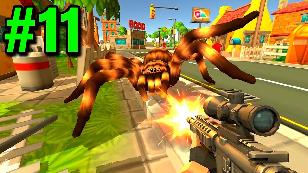 Spider Hunter Amazing City 3D Android Gameplay #11