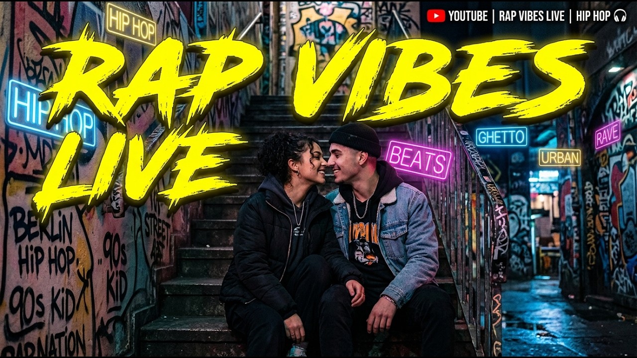 🔥 LIVE Rap & R&B Vibes Radio – Hip Hop Beats für Night Drive & Study