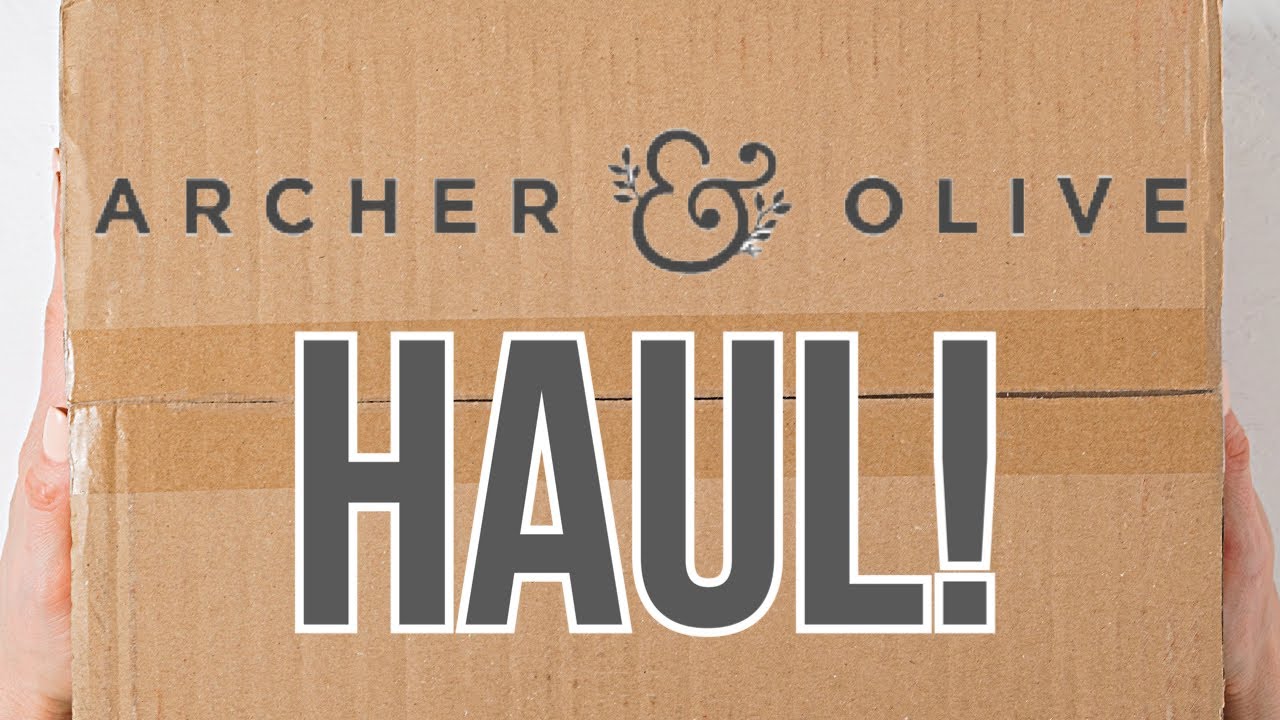 Unboxing My Archer & Olive Order - Huge Journaling and Planner Supply Haul! New Release Items 2023
