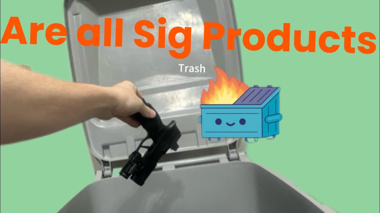 More Sig Sauer problems??? P365 XL problems!!! Should you buy a GLOCK?!??