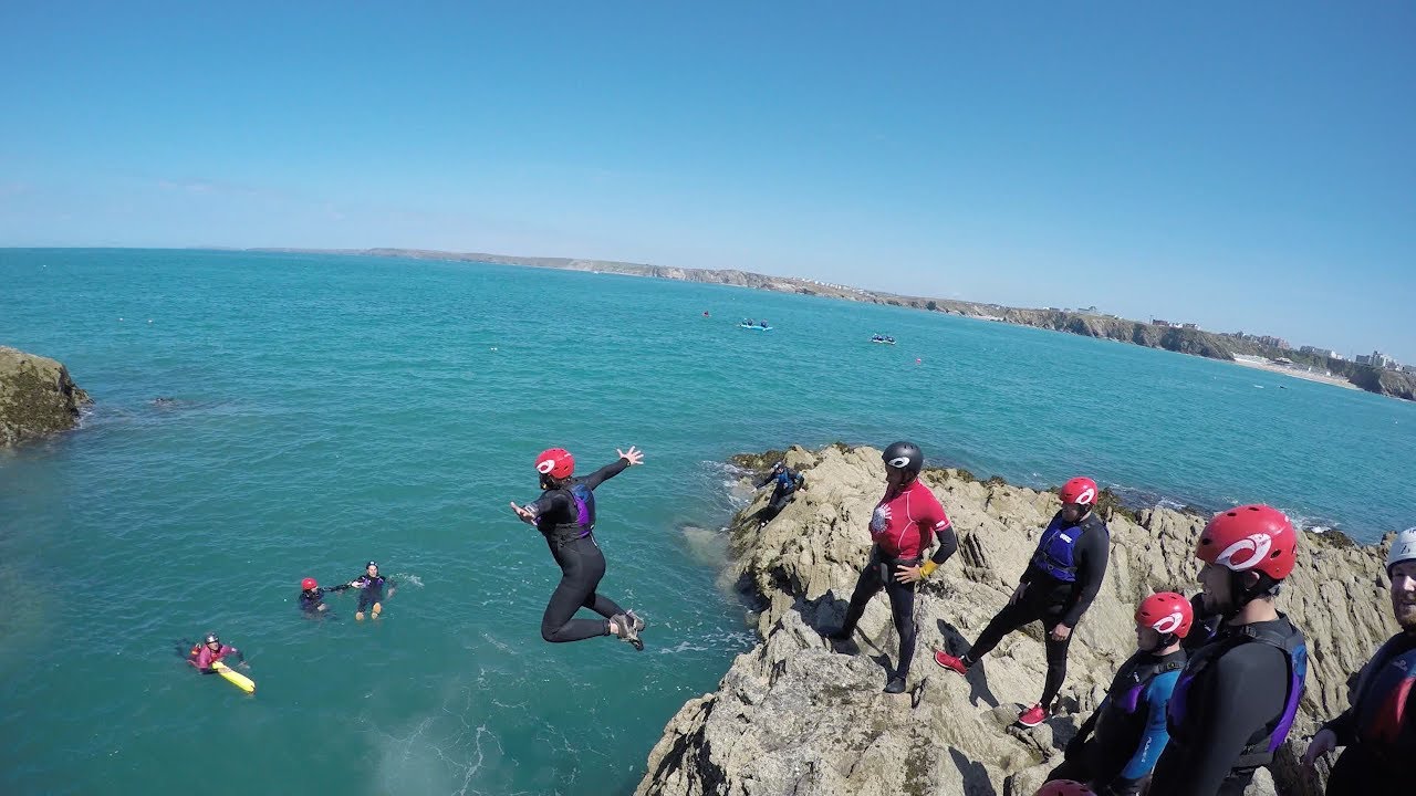 Newquay Coasteering